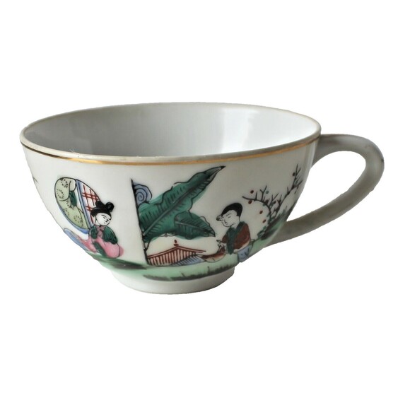 Vintage Tea Cup and Saucer Porcelain Ceramic Made in Japan - Picture 2 of 8